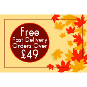 Free Delivery Orders Over £49 Free Delivery Orders Over £49